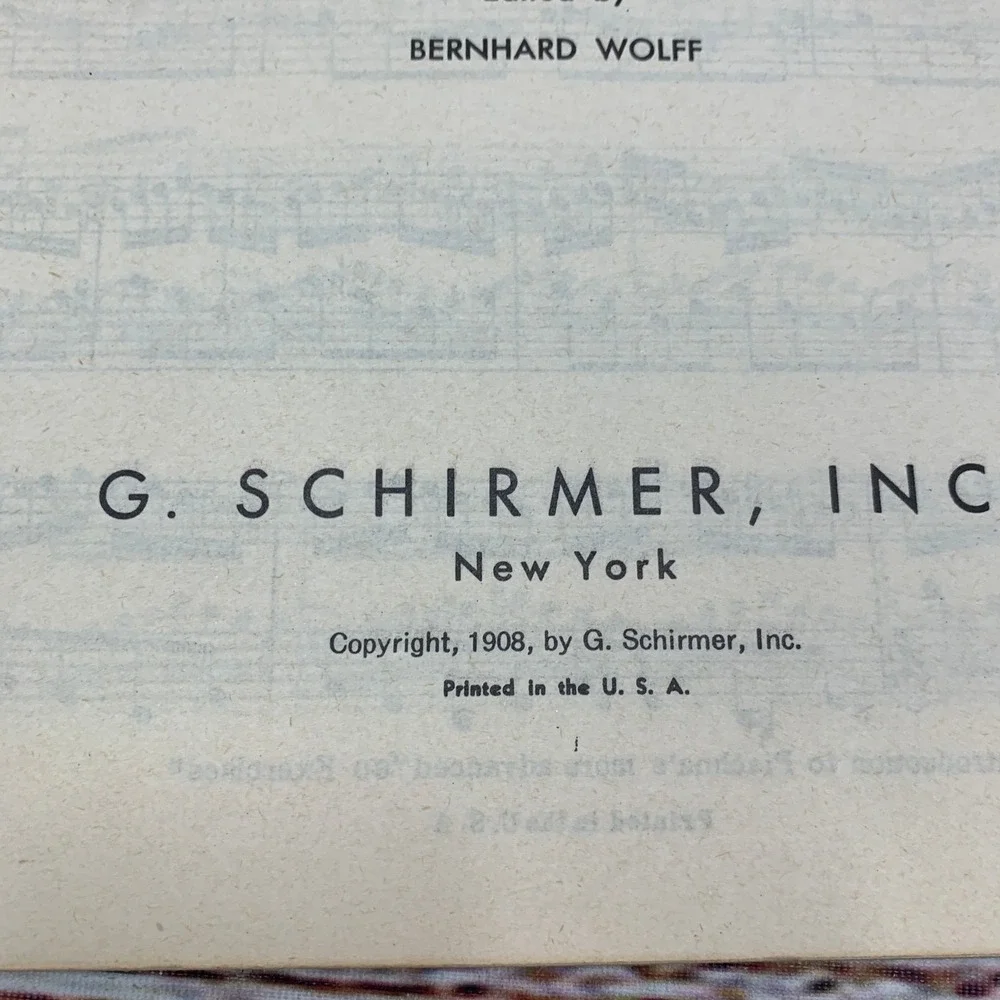 Schirmers Library of Musical Classics The Little Pischna 48 Pieces Piano Vol 898